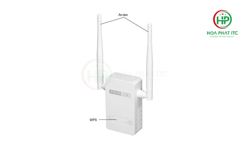 Bo mo rong song Wifi Totolink EX200 03 - Bộ Mở Rộng Sóng Wifi TotoLink EX201 300 Mbps