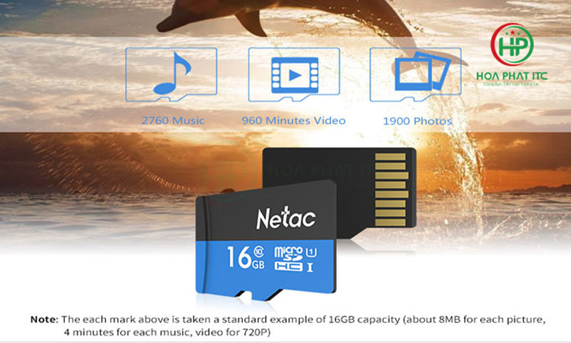 the nho netac 16gb 03 - Thẻ Nhớ Netac 16GB Chuẩn Class 10 Chính Hãng