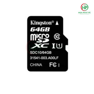 Thẻ nhớ Kingston 64GB Micro SD Class 10