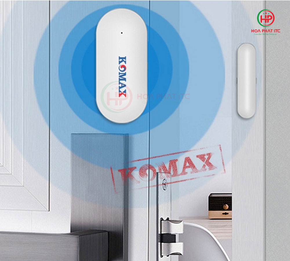 cua tu bo hong ngoai komax km t70w - Bộ chống trộm không dây kết nối wifi Komax KM-T70W