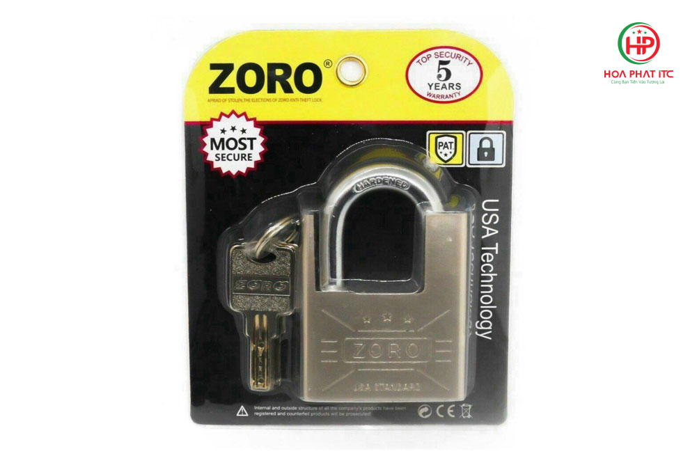 o khoa chong cat zoro - Khoá cửa chống cắt, Ổ khóa 6 phân ZORO chống trộm chìa muỗng