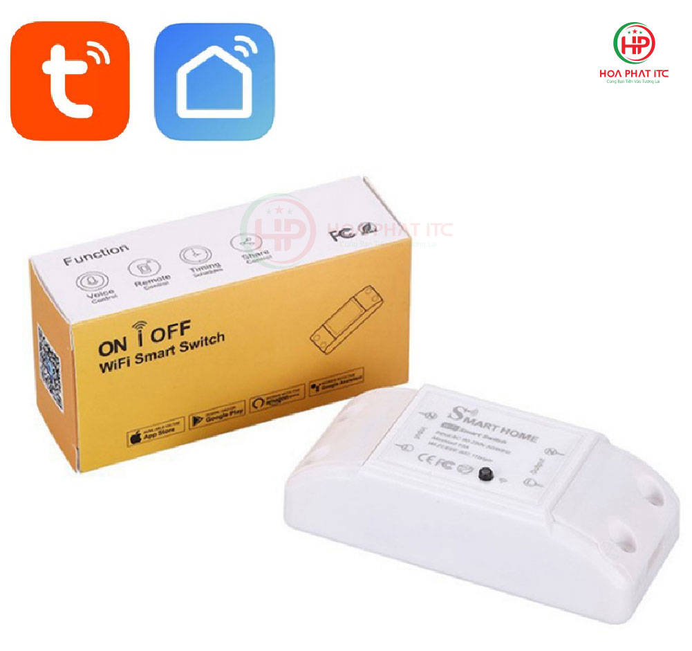 cong tac dieu khien tu xa xa wifi 3G 4G app Smart life TUYA 01 - Công tắc điều khiển từ xa wifi 3G 4G app Smart life ,TUYA