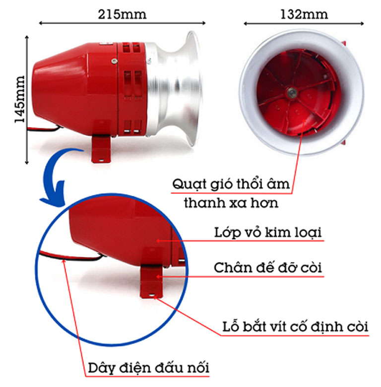cau tao coi hu bao dong 220v co that su hieu qua trong he thong an ninh - Còi hú báo động 220V có thật sự hiệu quả trong hệ thống an ninh?