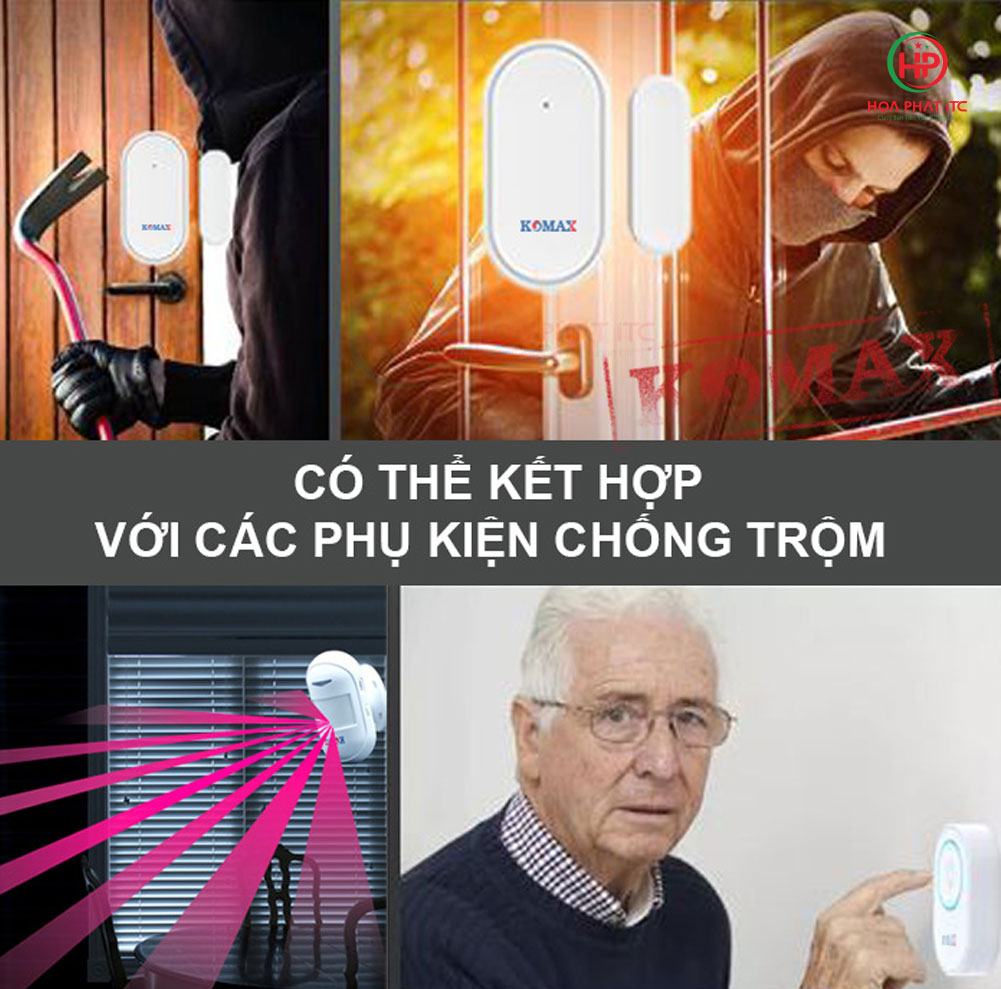 Bộ chuông cửa không dây chuông gọi hỗ trợ kết nối Wifi DB68W Bo chuong cua khong day chuong goi ho tro ket noi Wifi DB68W 06 - Bộ chuông cửa không dây chuông gọi hỗ trợ kết nối Wifi DB68W